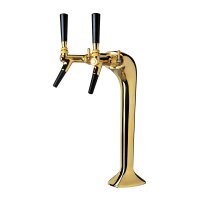 Schanksäule, vergoldet, Modell...