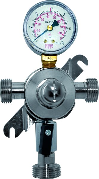 Intermediate pressure regulator, Oxyturo Major Plus 1-line, 3 bar