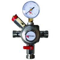 Intermediate pressure regulator with safety valve, 3BAR,...