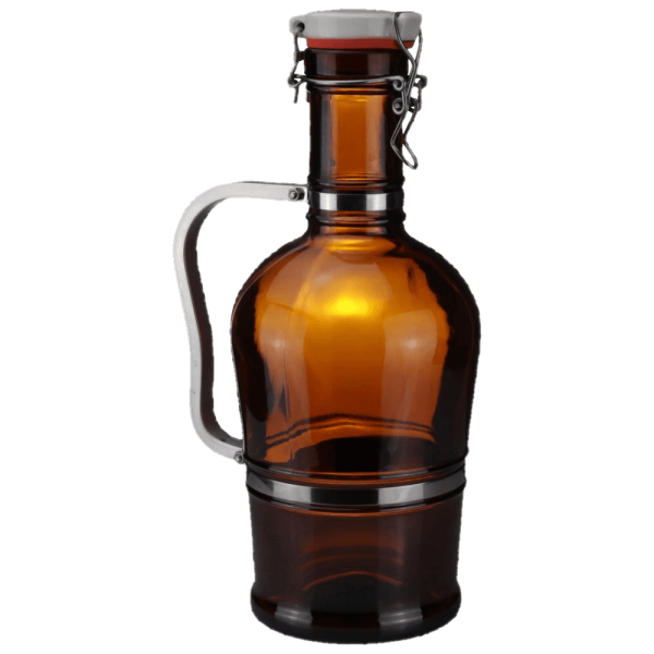 old german beer siphon |amber glas, 2 l