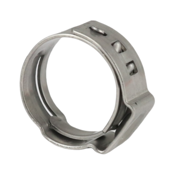 RIEGLER 2-Ohr-Schlauchklemme „blow Line“ – Stahl Verzinkt, Spannbereich 9-11 Mm – Für Sichere Verbindungen