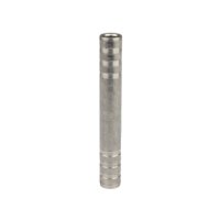 Doppeltülle gerade aus CNS 1.4301, Bier / AFG 4 mm