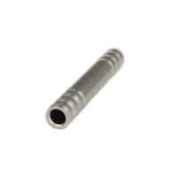 Doppeltülle gerade aus CNS 1.4301, Bier / AFG 4 mm