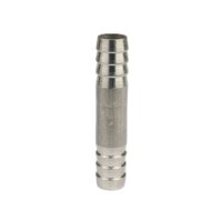 Doppeltülle gerade aus CNS 1.4301, Bier / AFG 7 mm