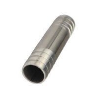 Doppeltülle gerade aus CNS 1.4301, Bier / AFG 10 mm
