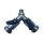 Absperrhahn, CO2-/Stickstoff-Druckminderer 2-leitig