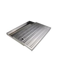 Drip tray 440 x 275 x 27 mm (WxDxH)