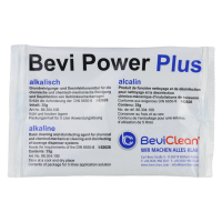 BEVI-POWER-PLUS 35g sachet UE 50 pcs. Produit alcalin de nettoyage et de désinfection de base pour lindustrie chimique et lindustrie pharmaceutique.