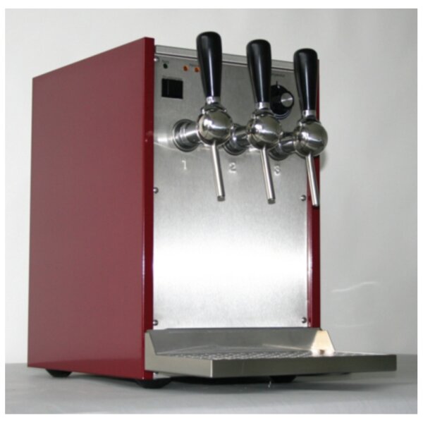 Glühwein-Oberthekenzapfgerät, 2-leitig, 100 L/hmit integrierter elektrischer Pumpe