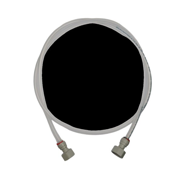 Bierschlauch 3/8", 150 cm lang, mit 2 Steckverbindungen 5/8"