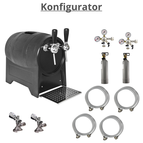 Tireuse à bière « Partyfass », refroidisseur à sec, 2 voies, 60 l/h, configurable