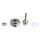 Kit de raccordement CO2 DN 4 / écrou six pans 3/4" avec embout droit 4 mm, joint et collier