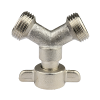 Y-piece (2 × male 5/8", 1 × female...