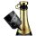Champagne Fresh de Luxe II - Noble champagne stopper incl. pump | brass gold-plated | standard bottle