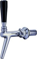 Compensator tap BA5000 in polished stainless steel, 35 mm