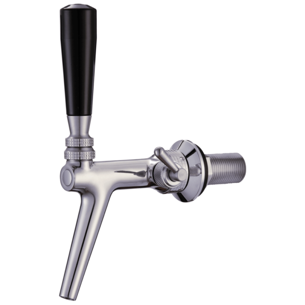 Compensator tap BA3000 in chrome-nickel steel PVD gold-coloured, 80 mm