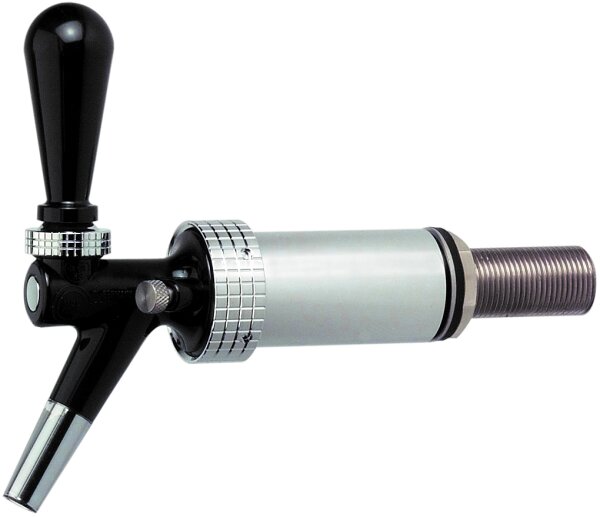 CM100 Compensator dispensing tap, large compensator and pear-shaped handle, chrome-plated, NW 10 mmCM100