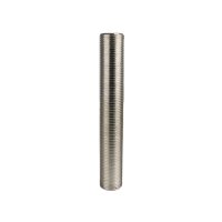 Durchgangsstutzen 5/8" Gewinde,80 mm, NW 7 mm, CNS